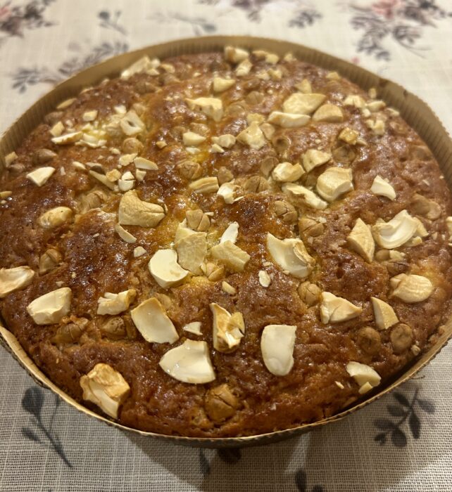 Mango cashews cake loaf