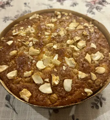 Mango cashews cake loaf